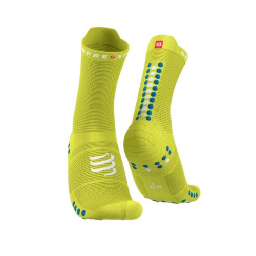 COMPRESSPORT - PRO RACING SOCKS V4.0 RUN HIGH - Primerose