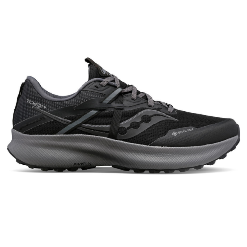 SAUCONY - RIDE 15 TR Gore-Tex - Black / Charcoal