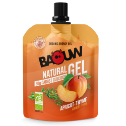 BAOUW - GEL ÉNERGÉTIQUE NATUREL BIO - Abricot / Thym