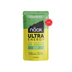 NAAK - BOISSON ULTRA ENERGY DRINK MIX SACHET 72g - Citron