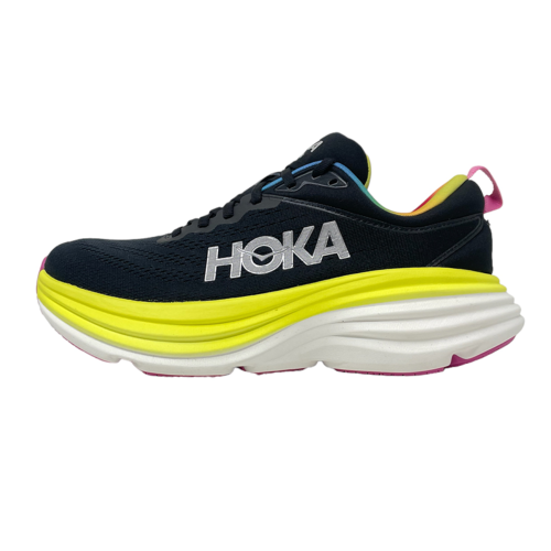 HOKA - BONDI 8 W - Black / Citrus Glow