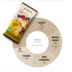 BAOUW - BARRE EXTRA BIO Banane / Pécan