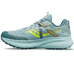 SAUCONY - RIDE 15 TR W - Mineral / Citron