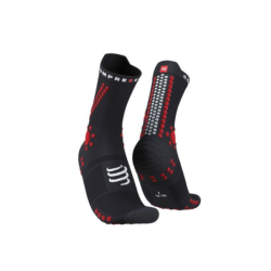 COMPRESSPORT - PRO RACING SOCKS V4.0 TRAIL - Black / Red