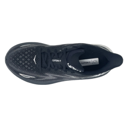 HOKA - CLIFTON 9 W - Black / White