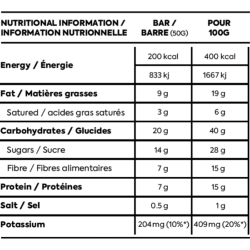 NAAK - BARRE ÉNERGÉTIQUE ULTRA ENERGY Beurre De Cacahuètes & Chocolat