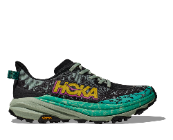 HOKA - SPEEDGOAT 6 W - Black / Aloe Vera