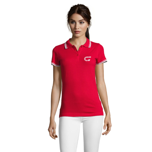 POLO BRODÉ FEMME - AC Barentin