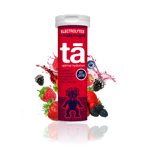 TA ENERGY - PASTILLES ELECTROLYTES FRUITS ROUGES CAFÉINE