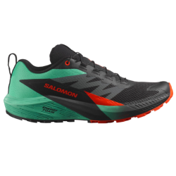 SALOMON - SENSE RIDE 5 - Blak / Bay / Cherry Tomato