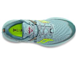 SAUCONY - RIDE 15 TR W - Mineral / Citron