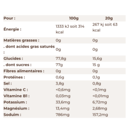 MELTONIC - TONIC' GEL SALÉ BIO Miel / Fleur de sel / Gelée Royale