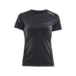 TEE-SHIRT MANCHES COURTES FEMME ACTIVI-T - Noir