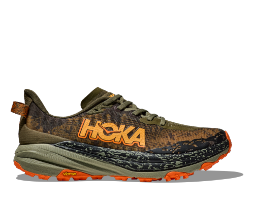 HOKA - SPEEDGOAT 6 - Antique Olive / Squash