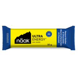 NAAK - BARRE ÉNERGÉTIQUE ULTRA ENERGY Beurre De Cacahuètes & Chocolat